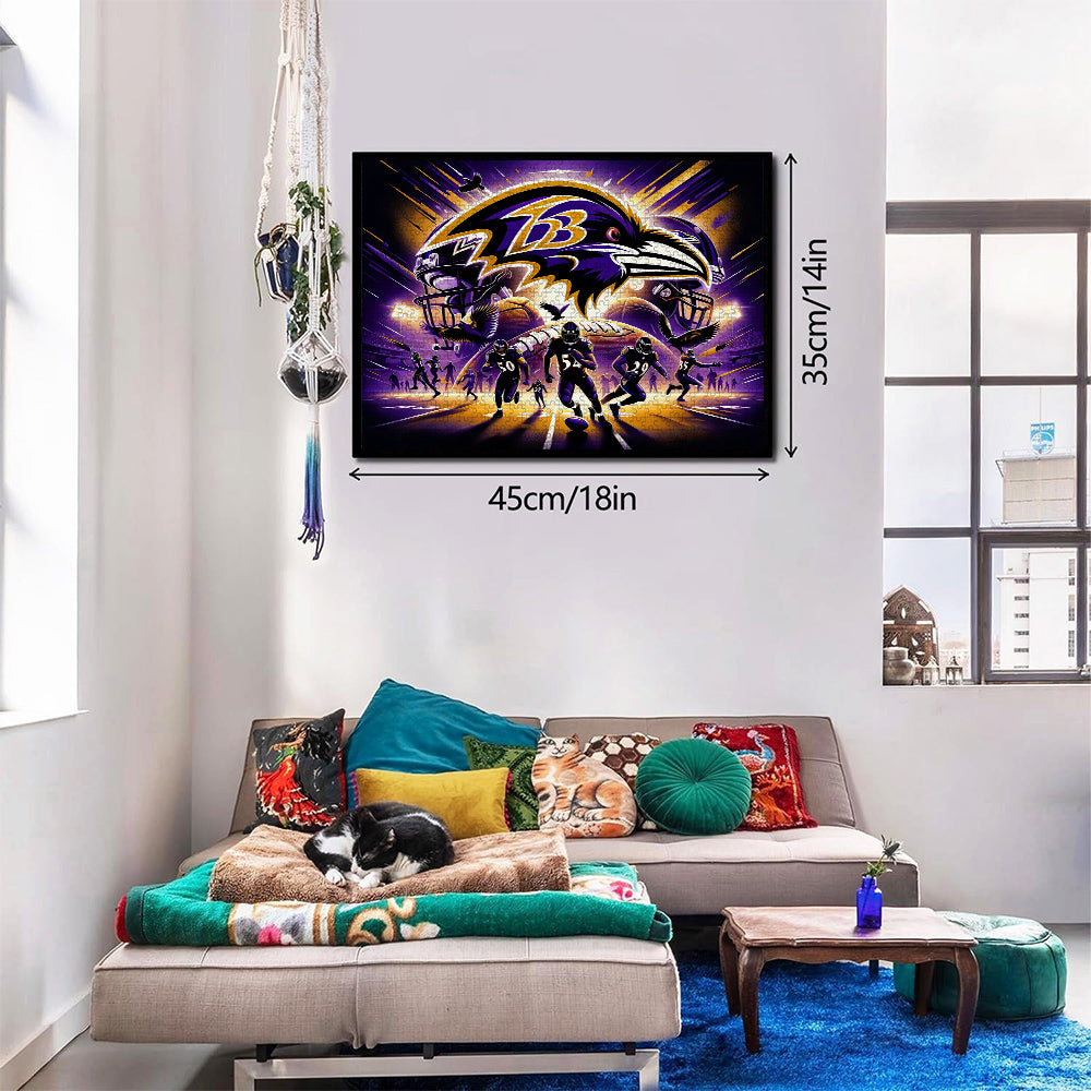 Baltimore Ravens NFL | 1000-Piece Wooden Jigsaw Puzzle