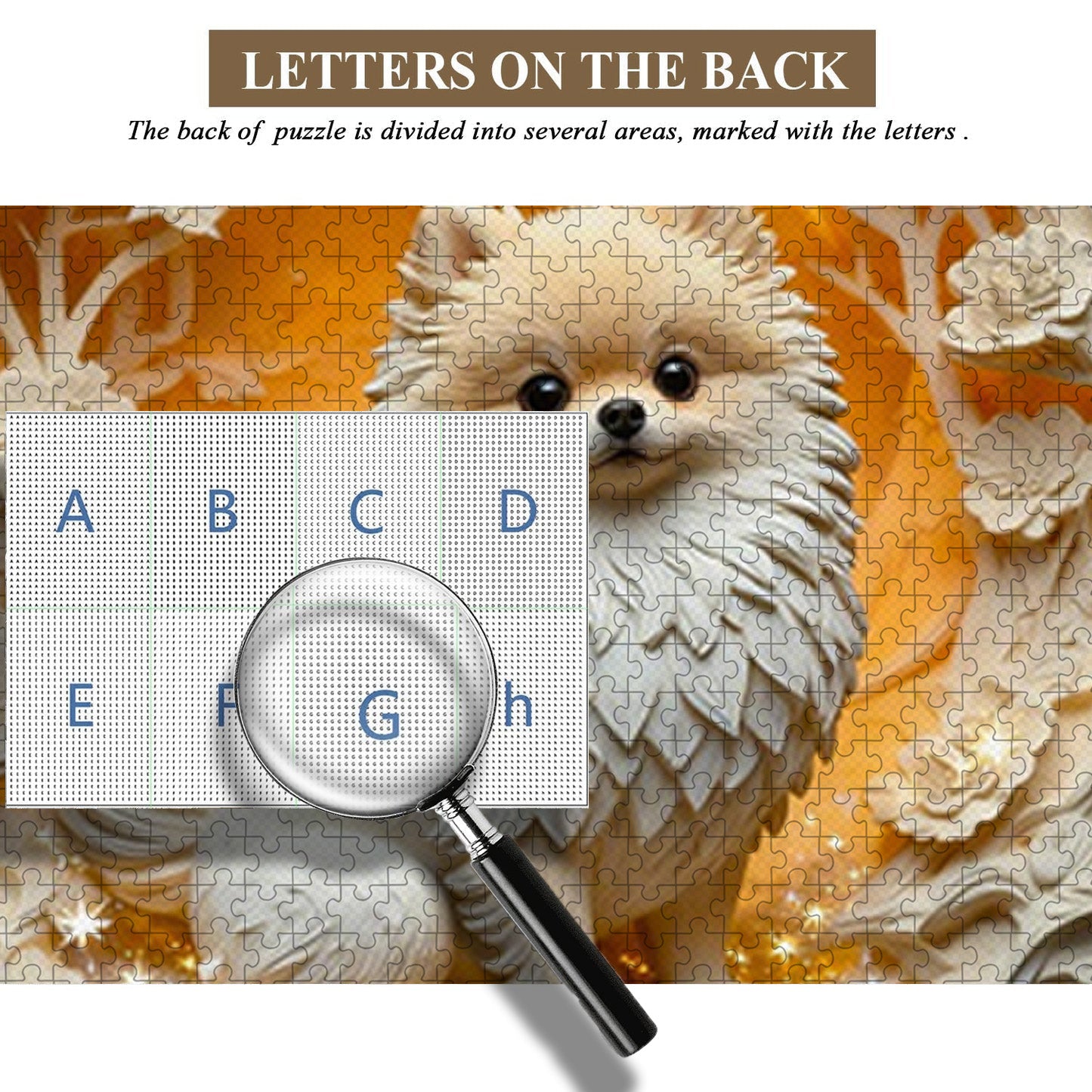 Puppy Wooden Jigsaw Puzzle