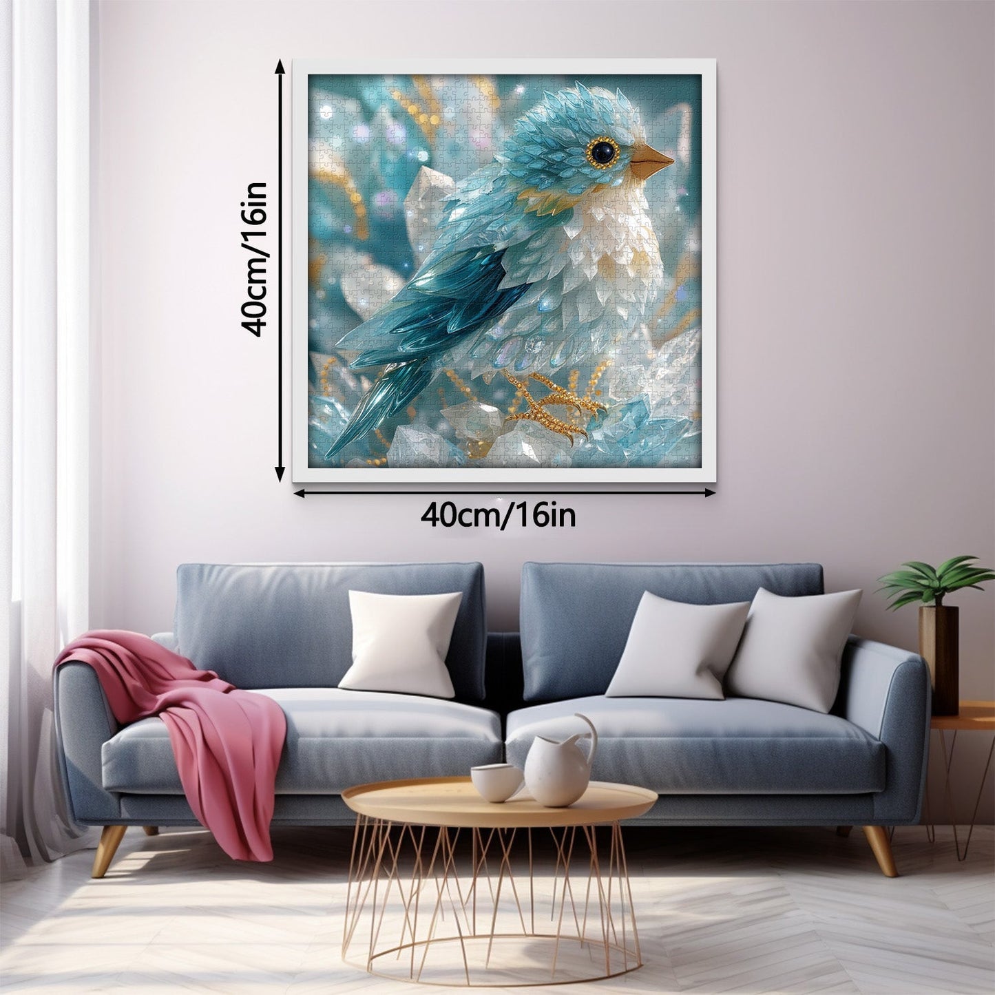 Puzzloom™ CrystalBird Puzzle